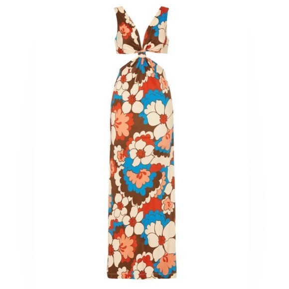 Ronny Kobo Collection Dresses & Skirts - EUC Ronny Kobo retro 70’s inspired cut out dress.